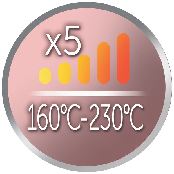 Remington Keratin Protect Intelligent Hair Straightener - Heat Sensor measures hair moisture levels and adapts to the optimum temperature - Plates are infused with Keratin & Almond oil, S8598