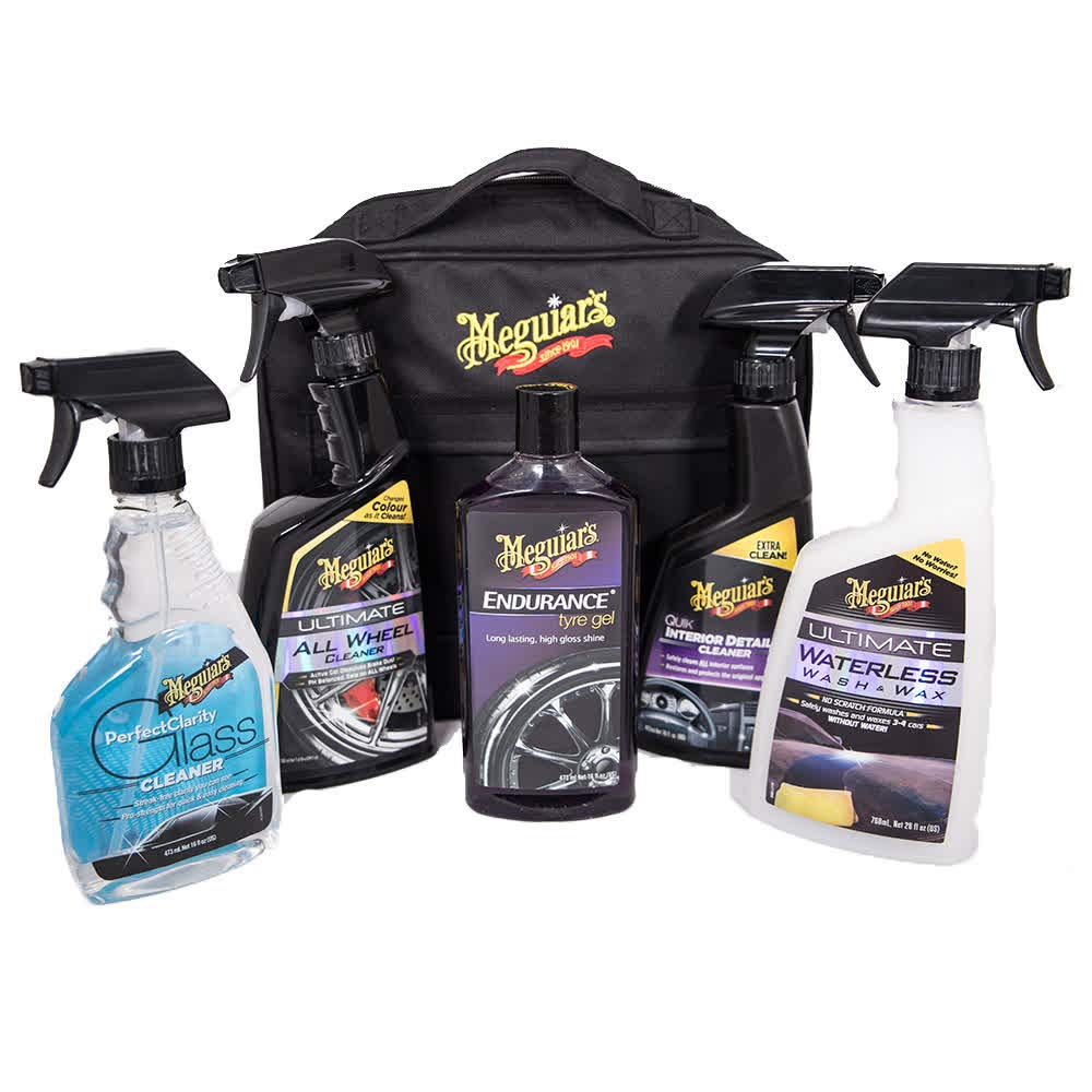 Meguiar's DELKITV2 Deluxe Car Care Kit V2 including Hybrid Ceramic Spray Wax