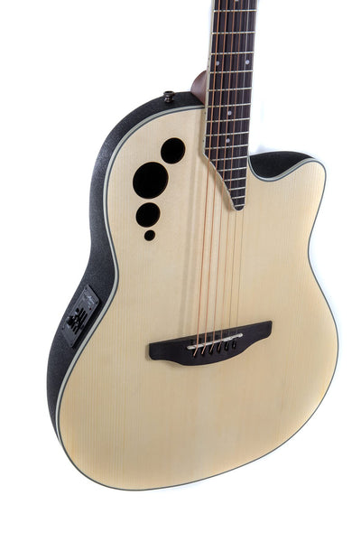 Applause E Akustikgitarre Elite AE44 Mis Cutaway black satin AE44-5S Mid