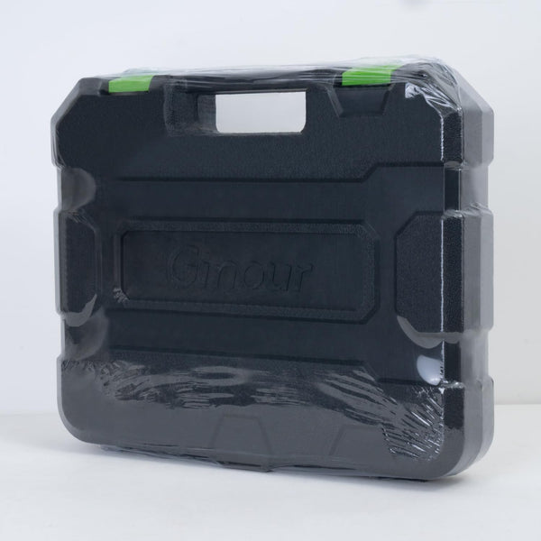 Ginour 20PCs Impact Socket Set 1/2 Inch, CR-V Drive Master Deep Impact Socket Set 8mm - 24mm, Metric, 6 Point, with 3pcs Drive Impact Extension Bar Set 3", 5",10"