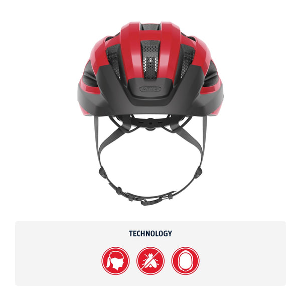 ABUS Macator Racing Bike Helmet - Sporty Bicycle Helmet for Beginners - for Women and Men