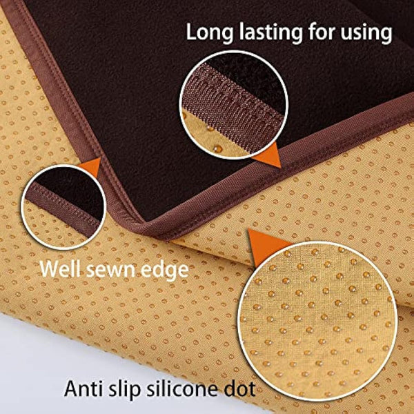 Heavy Absorbent Washable Pee Pads for Dogs 152x152 cm Reusable Puppy Pads, Waterproof Whelping Pads Dog Pen Mat, Pet Potty Training Pad for Bunny