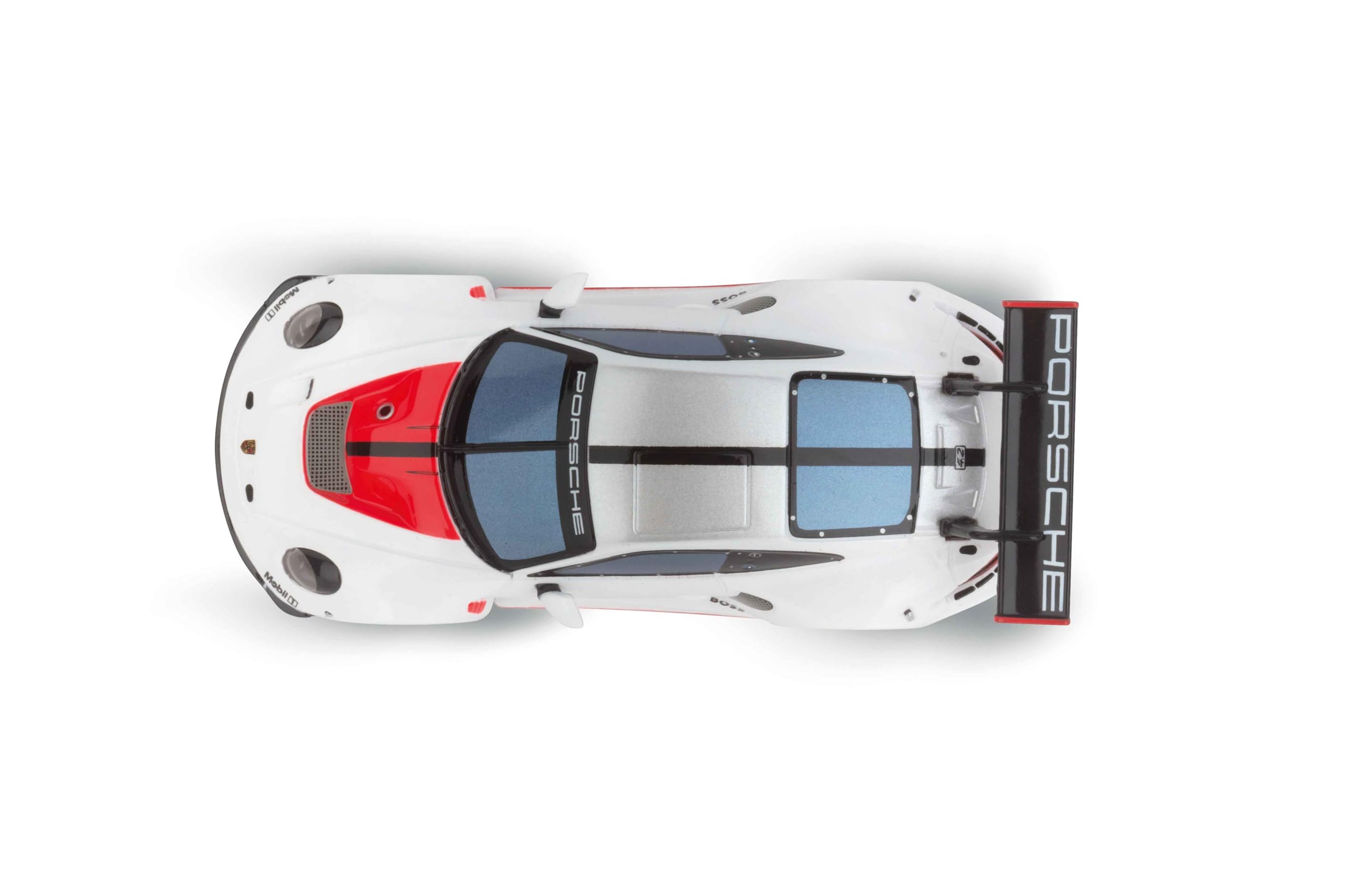 50051006 Porsche 911 GT3 R White Lightning 1:50 Scale AI-Supported Race Car with Working Lights & USB-C Charging