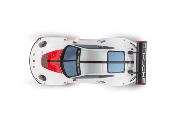 50051006 Porsche 911 GT3 R White Lightning 1:50 Scale AI-Supported Race Car with Working Lights & USB-C Charging