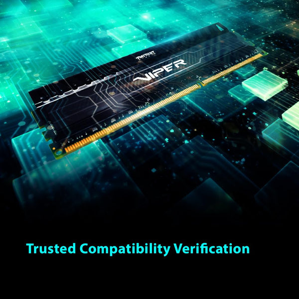 Patriot 16GB(2x8GB) Viper III DDR3 1866MHz (PC3 15000) CL10 Desktop Memory With Black Mamba Heatsink - PV316G186C0K