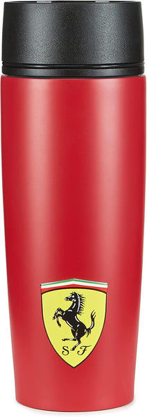 Ferrari Scuderia, F1, Red Matte Thermal Mug, Official Merchandise