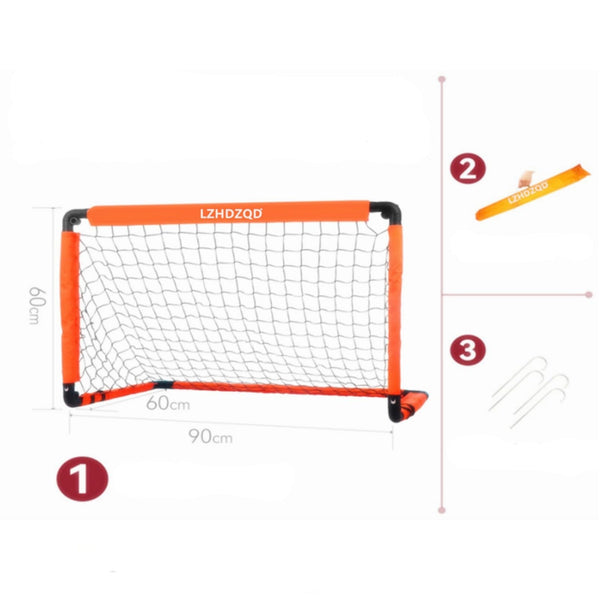 LZHDZQD Football Goal, Football Goals for Kids, Fold Up Football Goal 3FT x 2FT, Kids Football Goals for the Garden/Indoor/Outdoors, Football Gifts