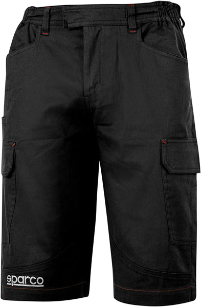 Sparco S02410NR3L Trousers, Black, L Unisex Adult