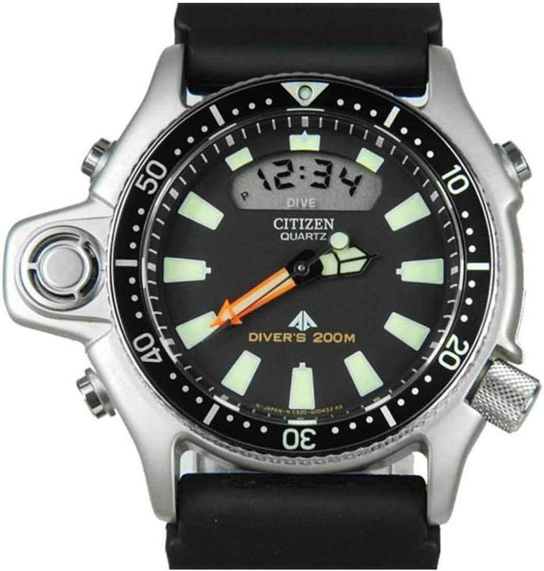 Citizen Promaster Aqualand I Divers Diving Quartz Watch, 44 mm, Black, 20 atm, JP2000-08E
