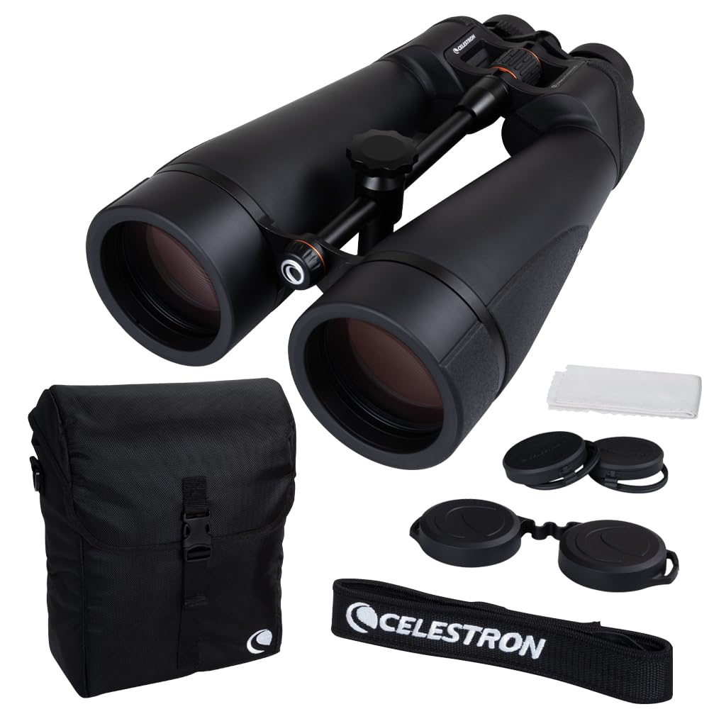 Celestron 72033 SkyMaster Pro ED 7x50 Astronomy Binoculars with ED Glass and Large Aperture for Long Distance Viewing, Fully Multi-Coated XLT Coating, Tripod Adapter and Carrying Case
