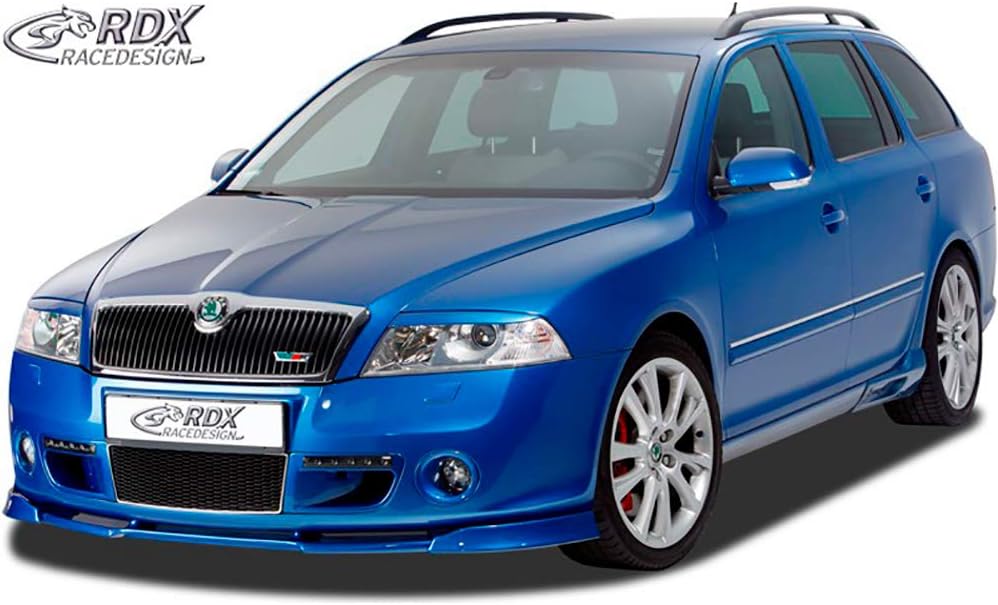 RDX Racedesign Front spoiler Vario-X compatible with Skoda Octavia II RS 2004-2008 (PU)