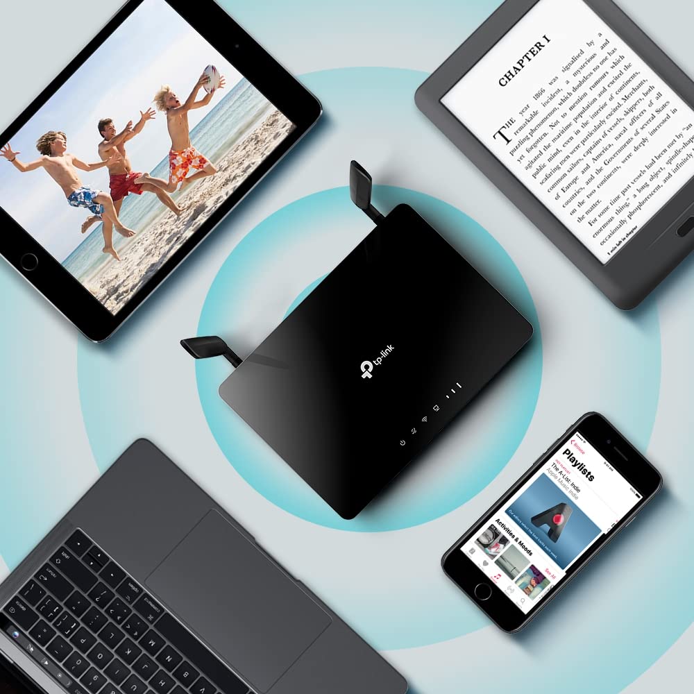 TP-Link Archer BE3600 Router WiFi 7 BE3600Mbps, WiFi Router, 2.5G Ports, USB 3.0 Port, Maximized Coverage, VPN Router, Internet Booster Routers, WiFi Booster, HomeShield Security, Easy Setup,EasyMesh