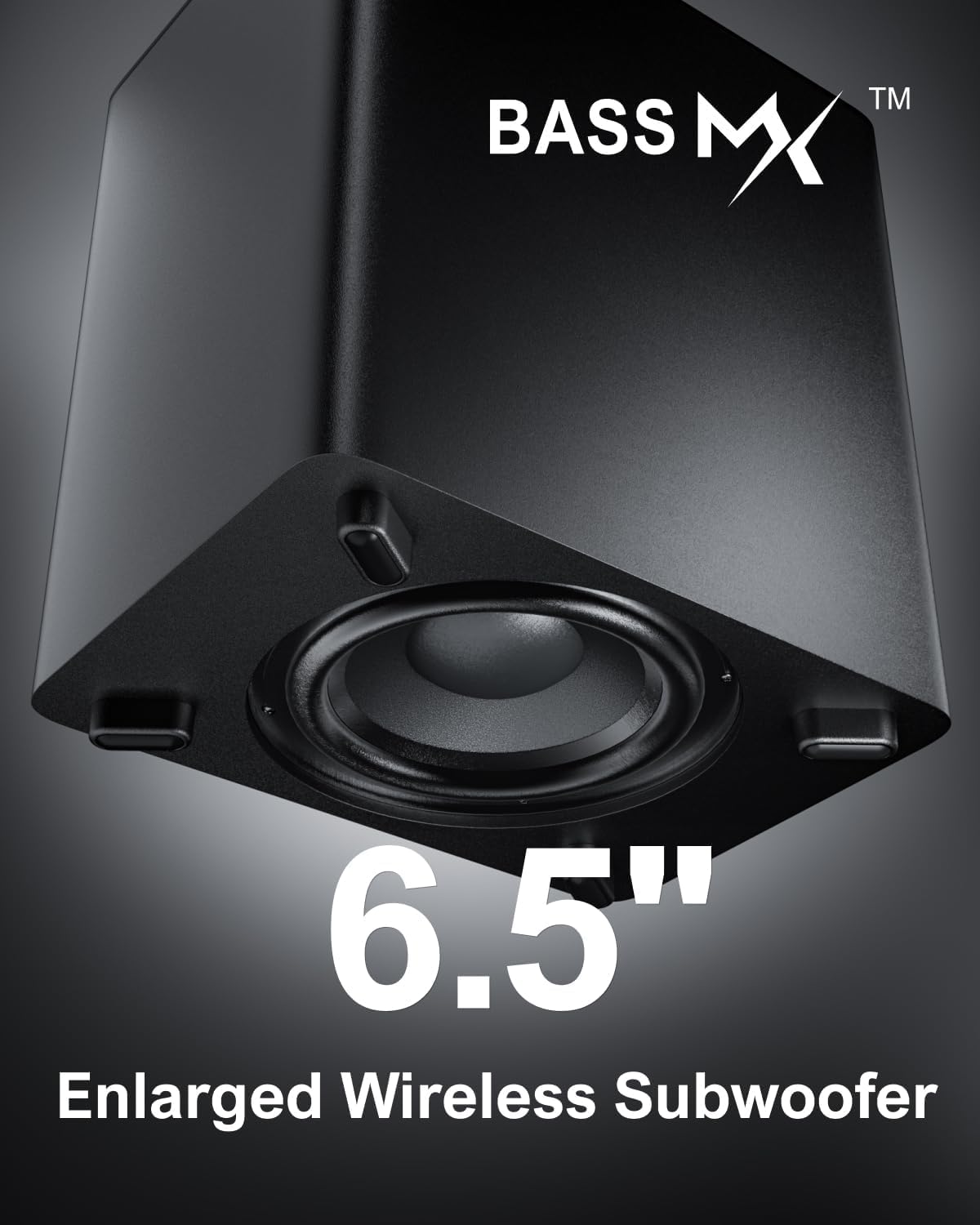 ULTIMEA 4.1ch Sound Bar for Smart TV with Subwoofer, App, Peak Power 200W, 2-in-1 Detachable Bluetooth 5.3 Soundbar, Bass Adjustable, 3 EQ Modes TV Sound Bar, ARC/Optical/Aux, Apollo S50 2025 Version