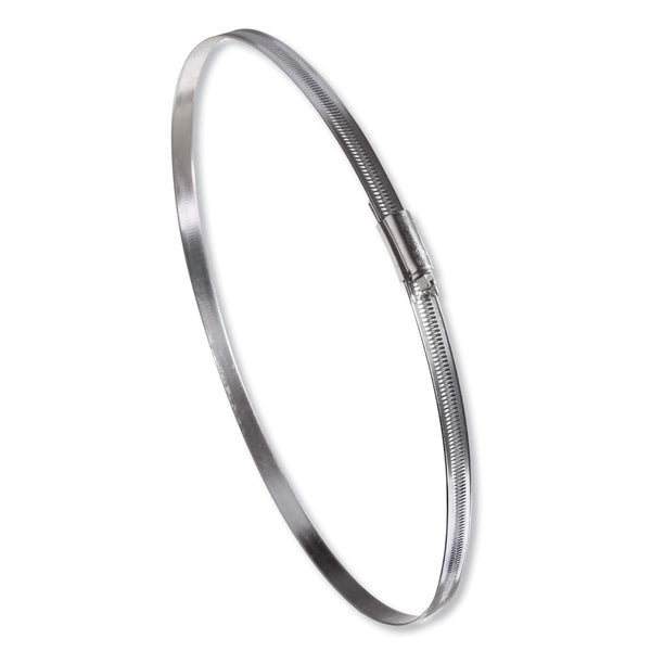 Eclipse Professional Tools ECW1-2A W1 Box of 10 35-50mm (1 ⅜" - 1 ¾") Mild Steel Worm Gear Hose Clamps