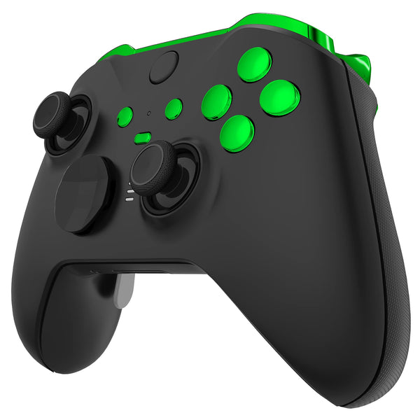 eXtremeRate Chameleon Purple Blue Buttons for Xbox One Elite Series 2 Controller, LB RB LT RT Bumpers Triggers ABXY Start Back Sync Profile Switch Keys for Xbox Elite Series 2 Core Controller