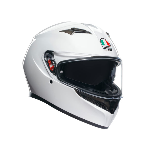 AGV K3 Full Face ECE 22.06 Motorcycle Helmet - Plain, Matt Black