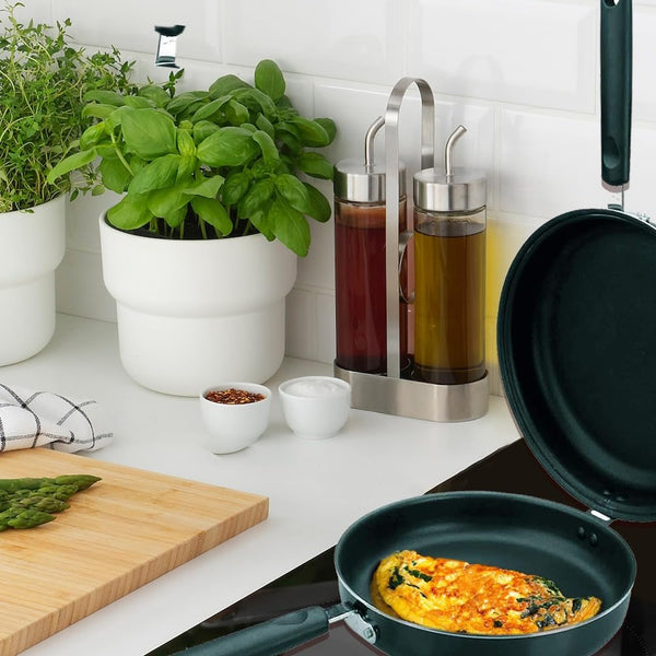 IBILI 405924 "Indubasic Tortilla Pan, Black, 24 cm