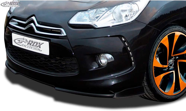 RDX Racedesign Front spoiler Vario-X compatible with Citroën DS3 2009-2016 (PU)
