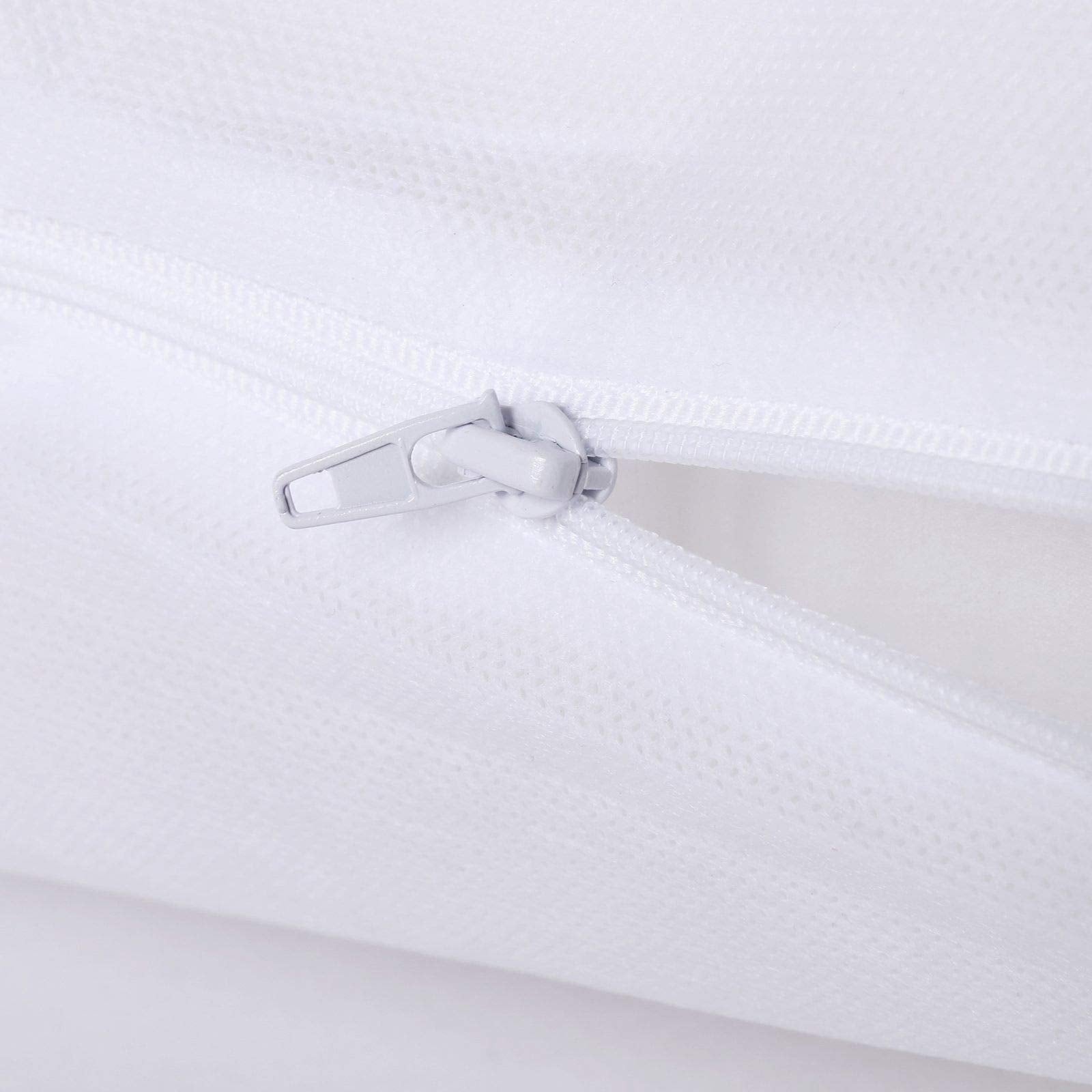 Incontinence Mattress Protector Fully Enclosed Zipped 6 Sided Protection 100% Waterproof Wipe Clean Anti Bed Bug Anti Bacterial (Super King)