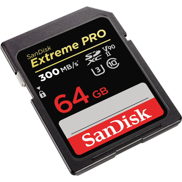 SanDisk 128GB Extreme PRO SDXC card, SD Card, V30 Memory Card, 4K UHD, up to 200 MB/s, SanDisk QuickFlow Technology, RescuePro Deluxe Data Recovery Software, UHS-I, Class 10, U3, V30