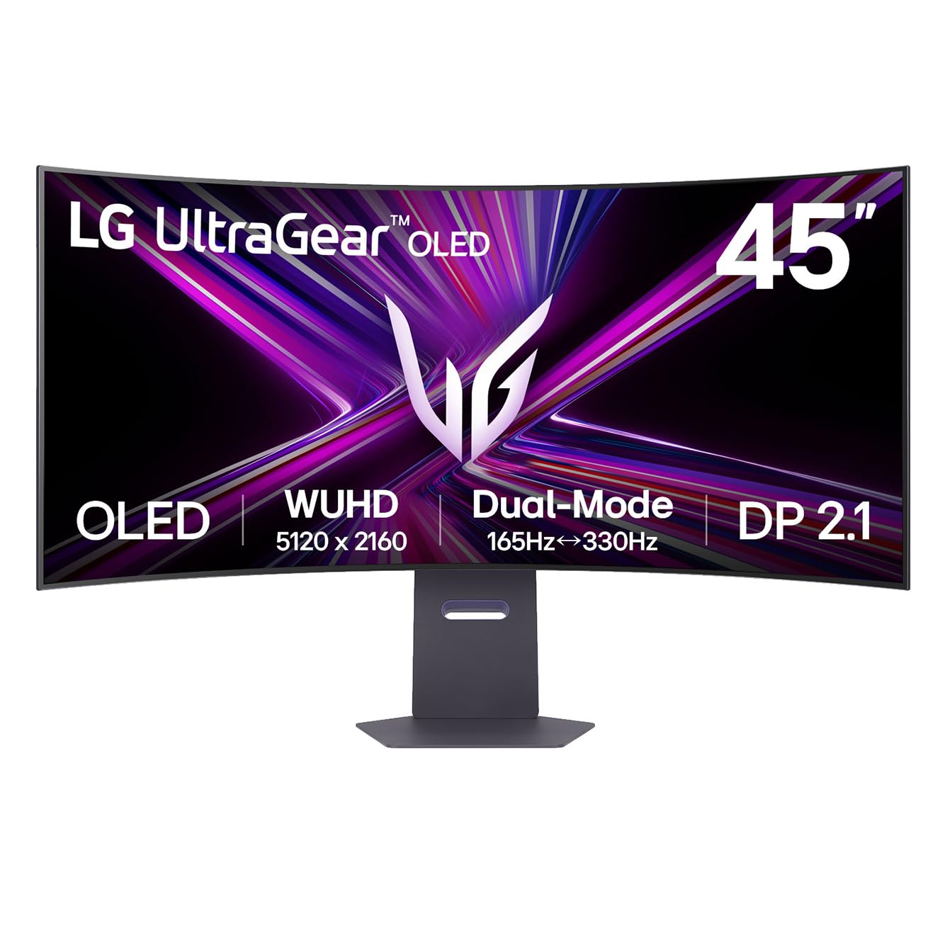 LG UltraGear OLED Gaming Monitor 32GS95UV-B, 32 inch UHD 4K, Dual mode 4K: 240Hz / FHD: 480Hz, 0.03ms Response Time, NVIDIA G-Sync & AMD FreeSync Premium Pro, 7W Stereo speakers, DisplayPort, HDMI 2.1