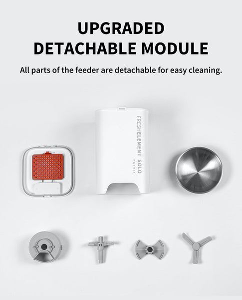 PETKIT Automatic Cat Feeder, 2.4GHz Auto Cat Feeder with App Control 3L, Low Food & Blockage Sensor, 304 Stainless Steel Bowl, Fresh Lock Technology,1-30 Meals/Day Anti-Clog Pet Feeder