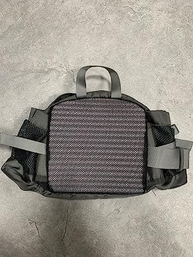 Waterfly Hiking Waist Pack Bum Bag Waist Bag with Bottle Holder Running Bag for Camping Climbing Travel Cycling and Dog Walking