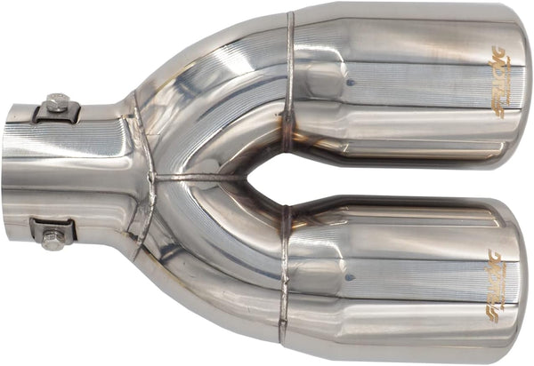 Simoni Racing TRX/18 Exhaust Tip Double Rounded Inox