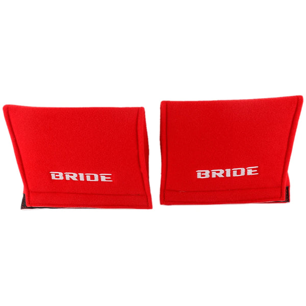2pcs JDM BRIDE RECARO Racing Seat Cover Protect Tuning Side Pad Cushion Bucket （left and right）