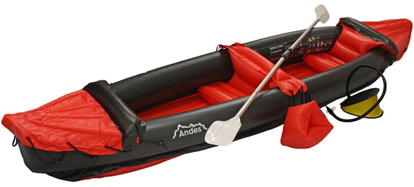 Andes Inflatable/Blow Up Two Person Kayak/Canoe With Paddle Water Sports