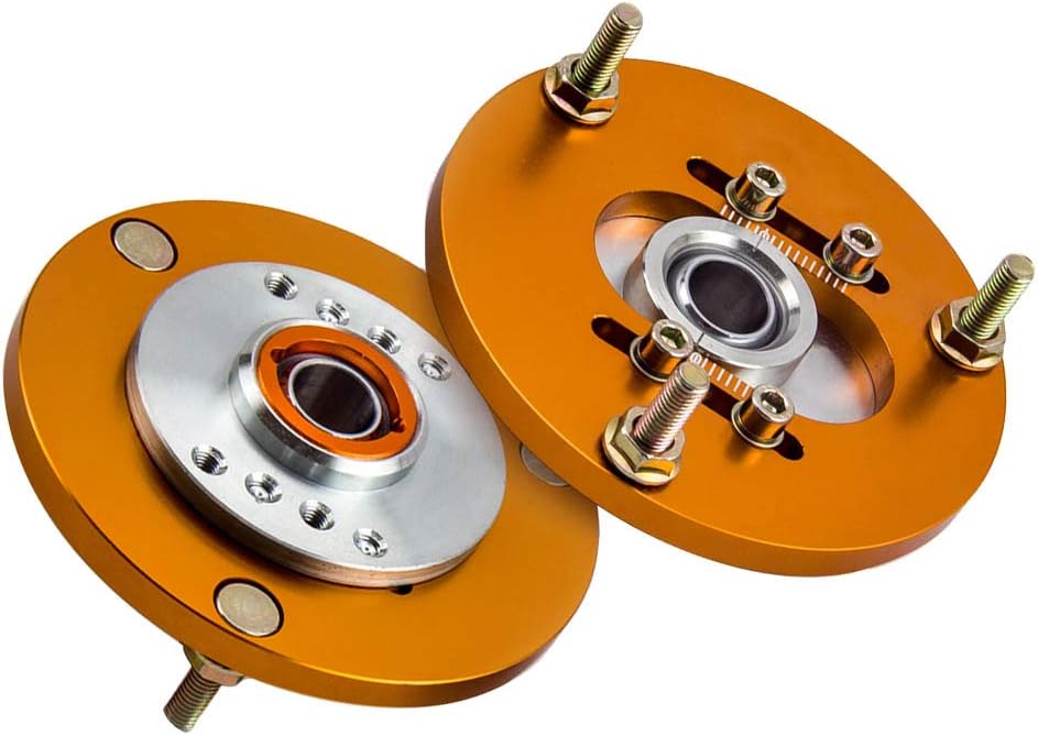 maXpeedingrods Front Camber Plates Coilovers for BMW E36 1991-1998 316i 318i 323 325i Top Mounts