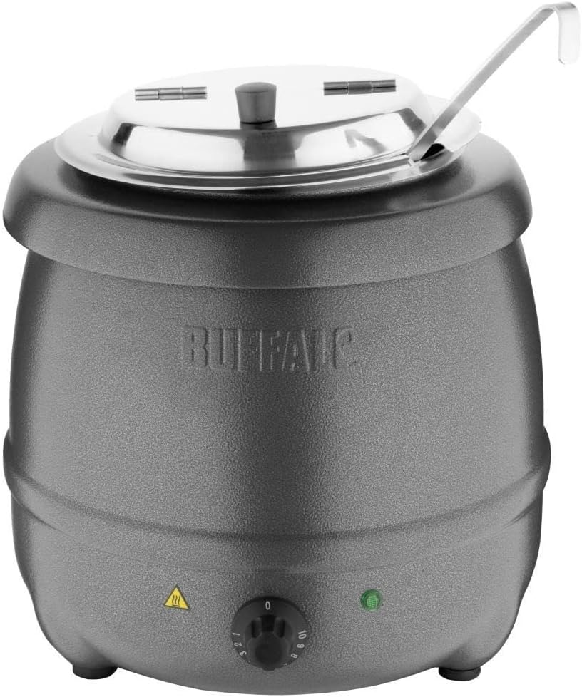 Buffalo Stainless Steel Soup Kettle 10L Commercial Electric Jug 360X345Mm