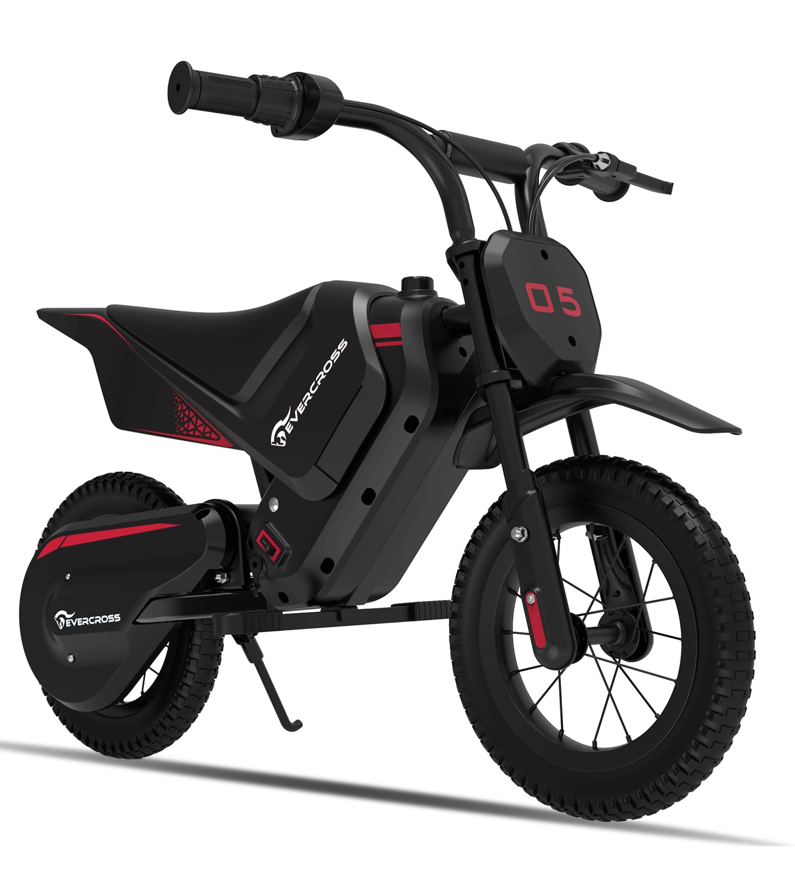 EVERCROSS EV05M Electric Motorcycle for Kids, 150W Kids Ride On Motor-cycle, 8/16 km/h Speed Modes & 15 km Long-Range Electric Motorcycle, 12'' Moto Cross for Children Aged 3-12 Years