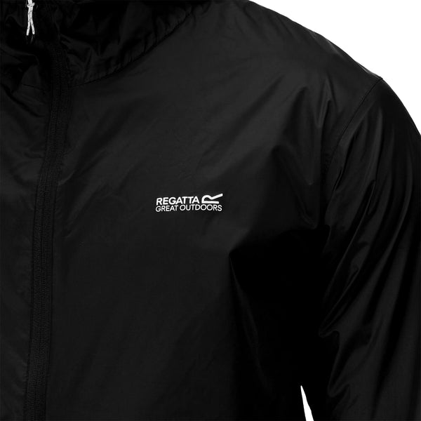 Regatta Mens Waterproof Pack-it III Jacket Breathable Lightweight Windproof Stuff Sack