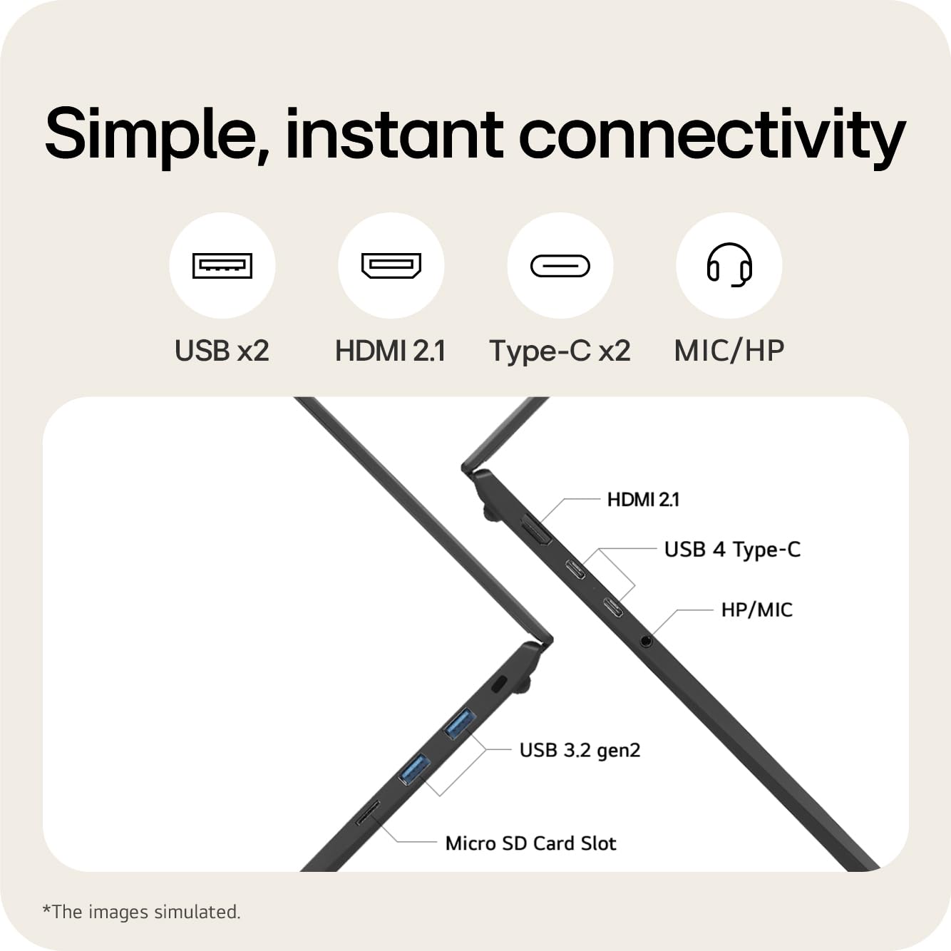 LG gram 16Z90TL - 16 Inch 2.5K IPS Ultra-Lightweight Laptop, Intel Core Ultra 7 256V 47TOPS NPU - EVO Edition, 16GB RAM, 1TB SSD, Windows 11 Home, gram Hybrid AI, Copilot+ PC, Black (2025)