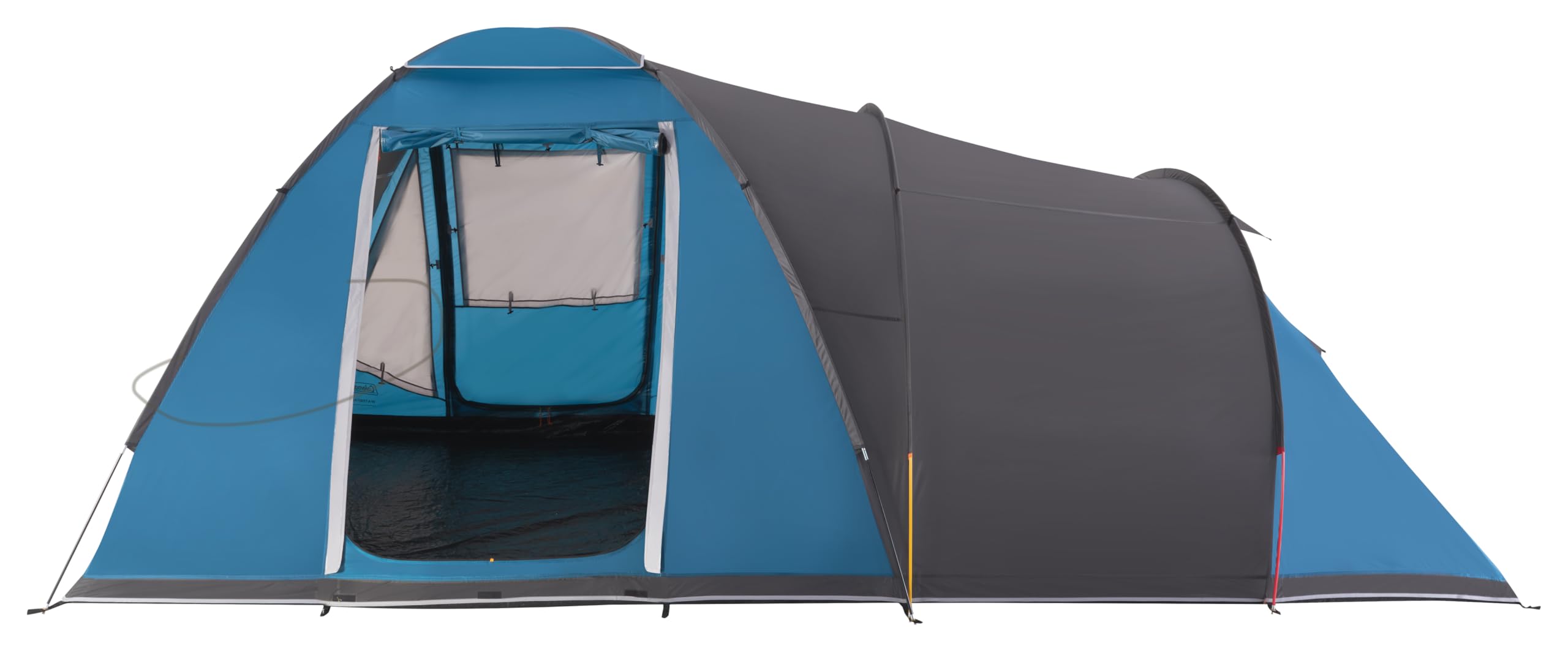 Coleman Waterfall 5 Family Tent | 5 Man Dome-Tunnel Hybrid Tent with Separate Living And Sleeping Area | Easy To Pitch | 5 Person Camping Tent | 3000mm Waterproof | with Sewn-in Groundsheet