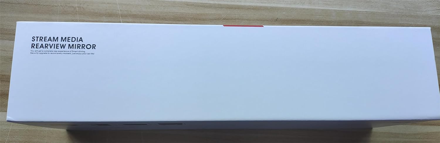 【Upgraded】10 Inch Mirror Dash Cam Night Vision 1080P Full Touch Screen Dual Dash Cam Front and Rear Camera Car Rear View Mirror Loop Recording 170° Wide Angle Parking Assistance