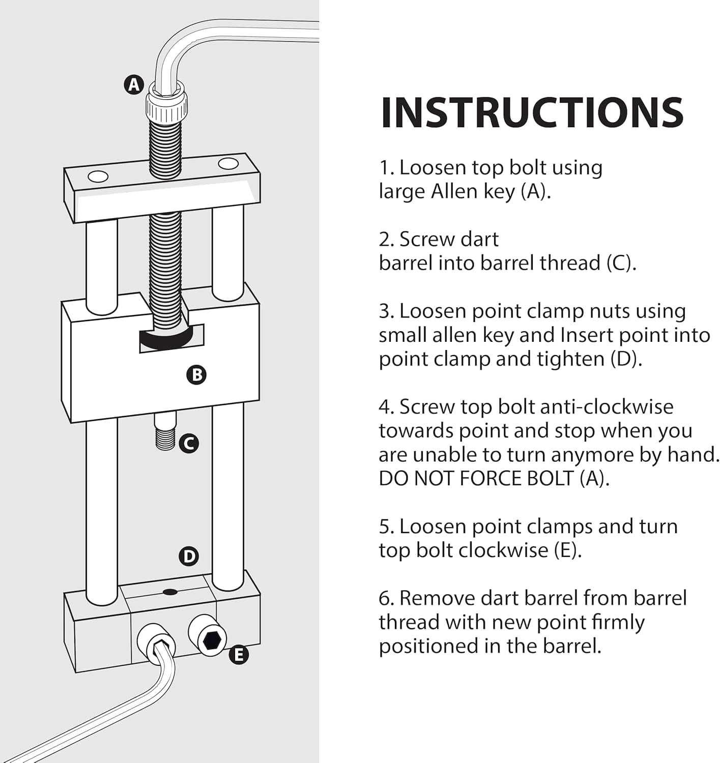 Harrows Darts Repointing Tool | Dart Points Removal Tool | Darts Accessories for Dart Points, Dart Flights, Dart Stems, Dart Shafts I Professional