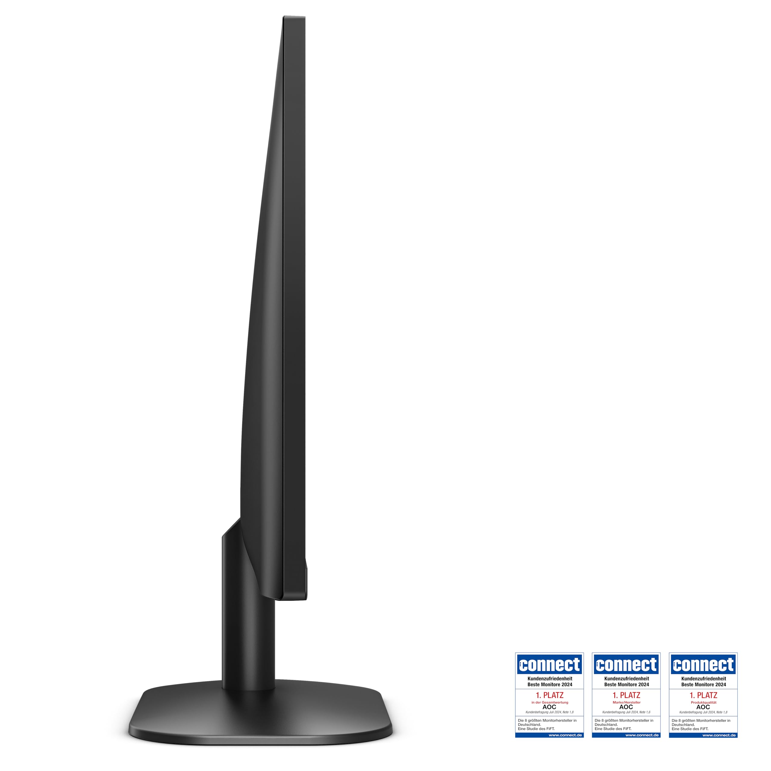 AOC 27B3CA2 - 27 Inch FHD Monitor, 100Hz, IPS, Speakers, USB-C Connectivity, FlickerFree, Adaptive Sync, LowBlue (1920 x 1080, 250 cd/m2, HDMI 1.4 / USB-C 65W Power delivery)