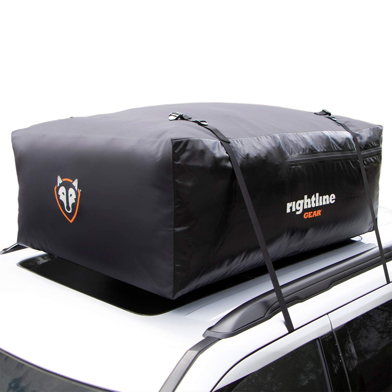 Rightline Gear 100S30 Sport 3 Car Top Carrier, 18 cu ft, Waterproof, Attaches With or Without Roof Rack