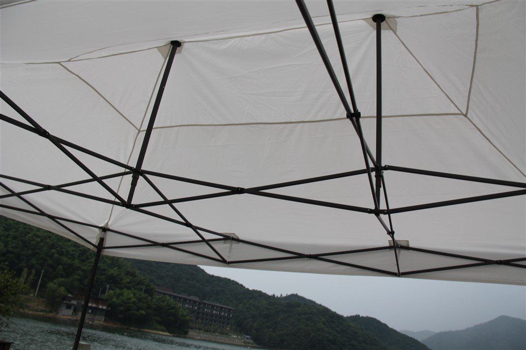 All Seasons Gazebos 3x4.5 Fully Waterproof Pop up Gazebo With Accessories - Metallic Grey