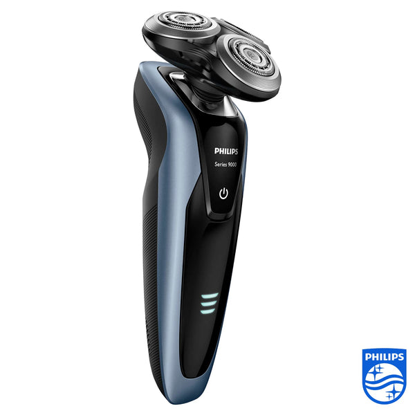 Philips Shaver i9000 Prestige Ultra, Wet & Dry Electric Shaver, Chrome, Skin IQ Pro Technology, Triple Lift & Cut System, 360 Rotating NanoTech Precision Blades, 5 Shaving Modes, Model XP9404/31