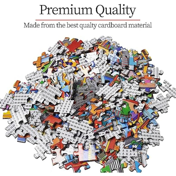 HUADADA Jigsaw Puzzles for Adults 1000 Piece Jigsaw Puzzles for Adult JigsawPuzzle 1000 Pieces for Adults Challenging Puzzle Games-Business Center