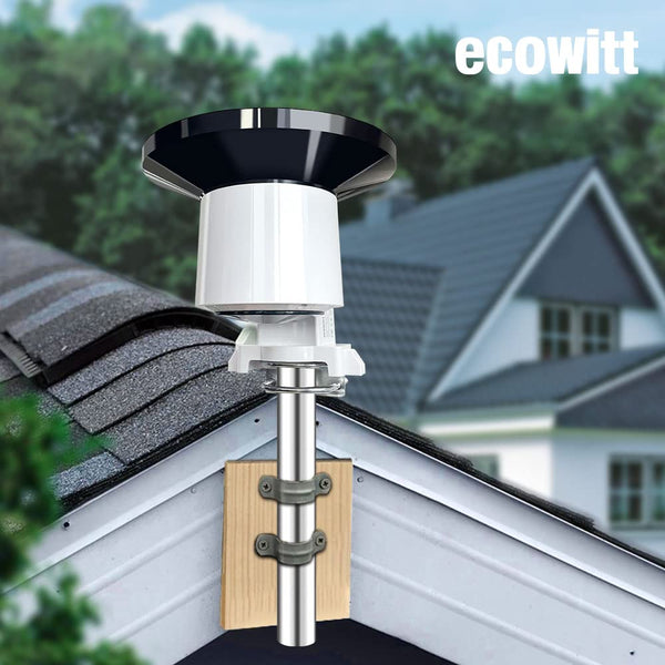 ECOWITT WH40 Wireless Self-Emptying Rain Collector Rainfall Sensor - Accessory Only, Can Not Be Used Alone