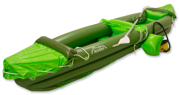 Andes Inflatable/Blow Up Two Person Kayak/Canoe With Paddle Water Sports
