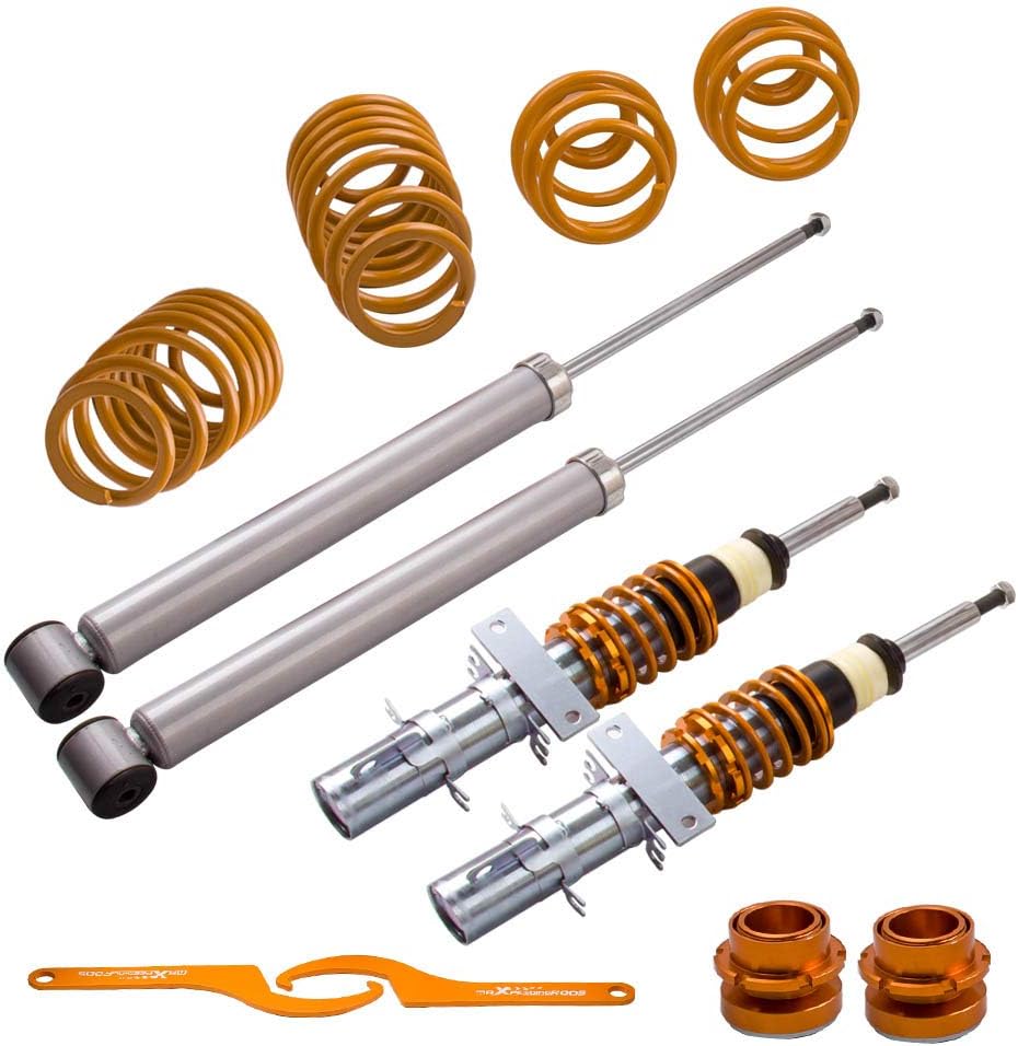 maXpeedingrods Coil Spring Coilovers Kit for Ibiza MK3 02-08 Polo MK4 9N 1.2L 1.4L
