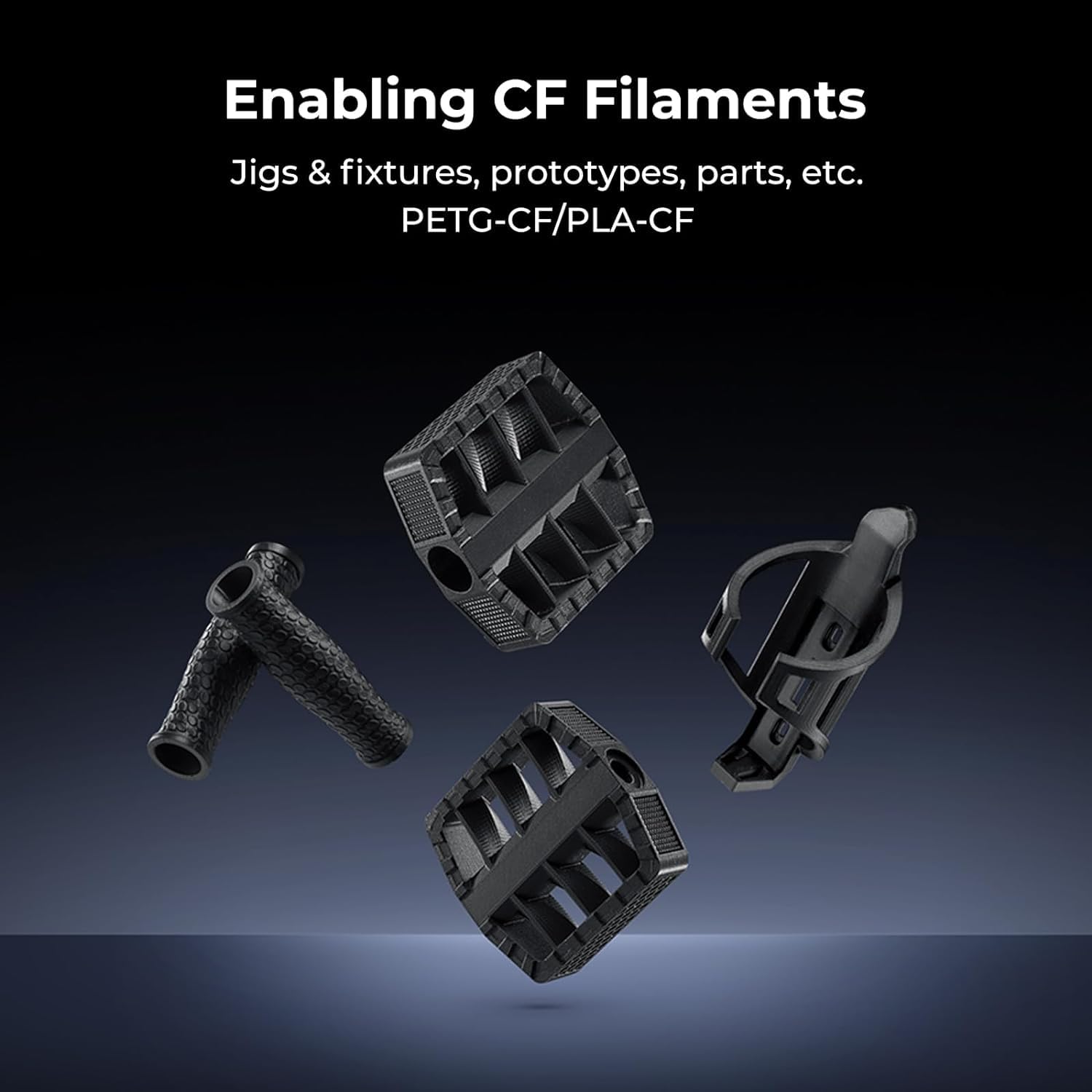 Creality K1C 3D Printer, 600mm/s Fast Speed Clog-Free Extruder Auto Leveling 3D Printers with AI Camera for 300°C Printing,Switchable Silent Mode Reliable Carbon Fiber 3D Printing 220*220*250mm(Black)