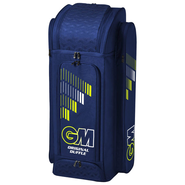 Gunn & Moore GM Cricket Duffle Duffel Bag | Original Prima | Two Full Length Bat Pockets & Adjustable Straps | Shoe Tunnel | Tough 600 Denier