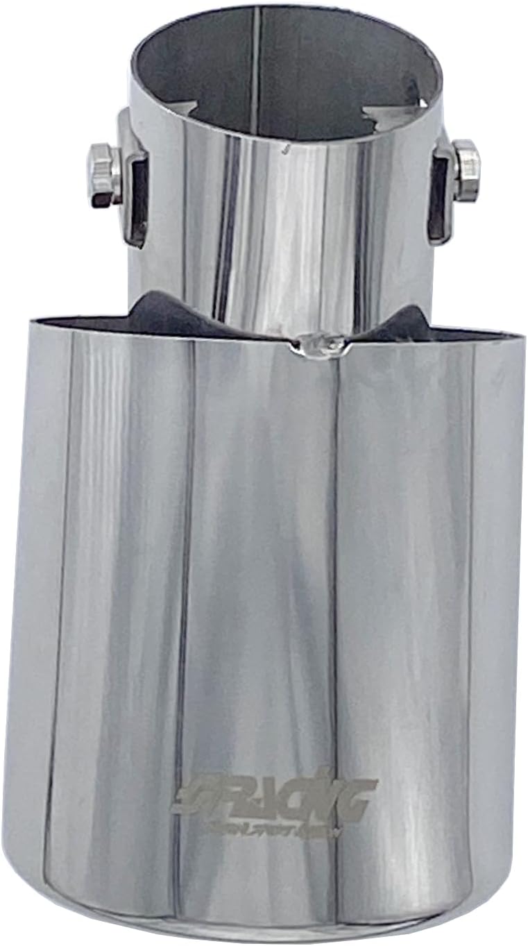 Simoni Racing TRX/30 Exhaust Tip Oval Inox