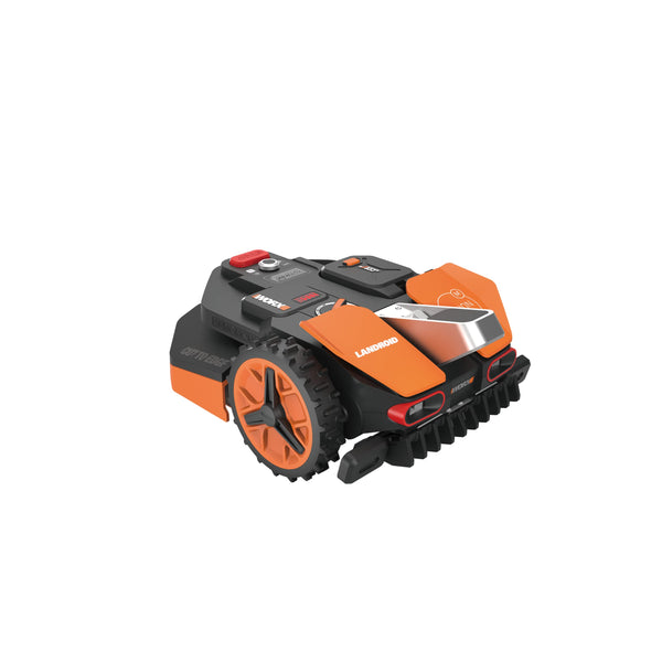 WORX WR206E Landroid Vision Robotic Lawn Mower – 600m² Patented AIA Mowing Multi-Zone, Auto Charging, 20V PowerShare Battery, Rain Sensor, Cut-to-Edge Technology, App-Controlled, Accessories Included